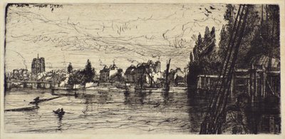 Old Chelsea Church av Francis Seymour Haden