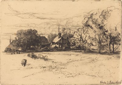 Old Willesley House av Francis Seymour Haden