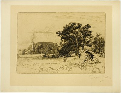 Old Willesley House av Francis Seymour Haden