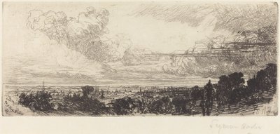 Ut av studievinduet av Francis Seymour Haden