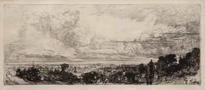 Ut av studievinduet av Francis Seymour Haden