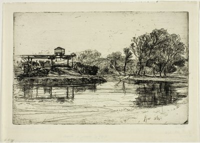 Jernbaneinngrep av Francis Seymour Haden