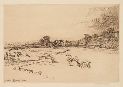 Sawley Abbey av Francis Seymour Haden
