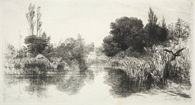 Del Mill Pond av Francis Seymour Haden