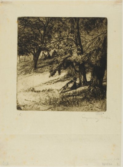 Under taket... av Francis Seymour Haden