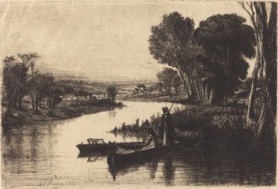 Thames Fishermen av Francis Seymour Haden