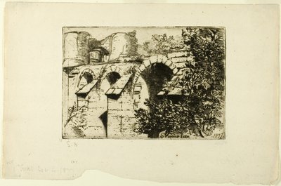 Slottsbroen av Francis Seymour Haden