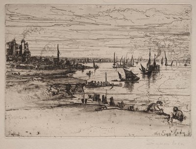 The Inn, Purfleet av Francis Seymour Haden