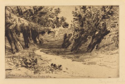 The Lovers' Walk, nr.2 av Francis Seymour Haden