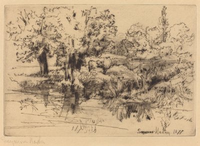 De tre kyrne av Francis Seymour Haden