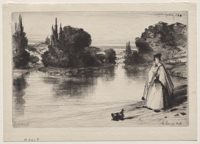 Slepeveien av Francis Seymour Haden