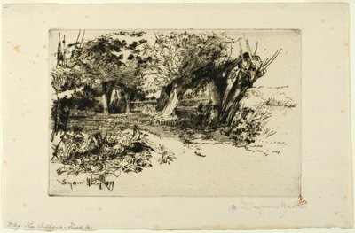The Willows av Francis Seymour Haden