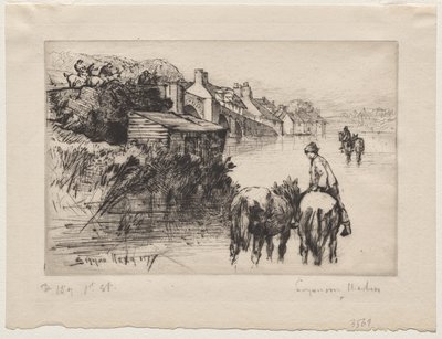 Wareham Bridge av Francis Seymour Haden