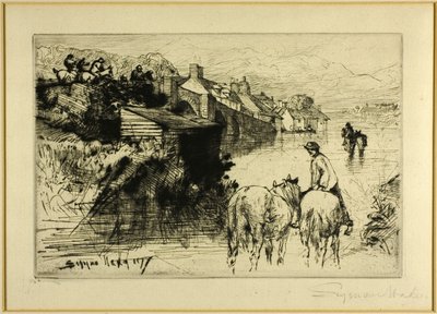 Wareham Bridge av Francis Seymour Haden