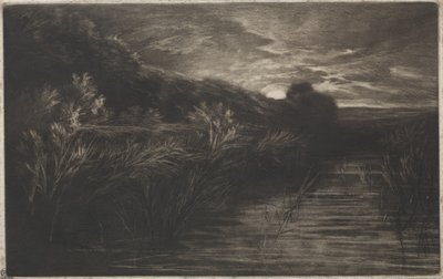 Winchelsea-kanalen av Francis Seymour Haden