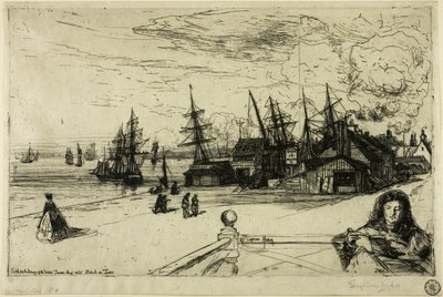Yacht Tavern, Erith av Francis Seymour Haden