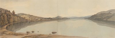 Windermere-sjøen av Francis Towne
