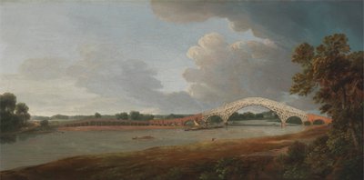 Old Walton Bridge av Francis Towne