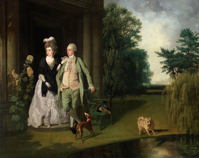 Portrett av herr og fru Richardson av Francis Wheatley