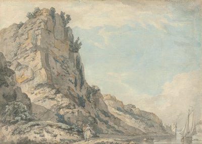 St. Vincent's Rock, Clifton, Bristol med Hotwell's Spring House i det fjerne av Francis Wheatley