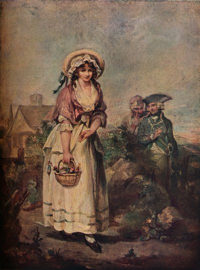 The Sailors Lass, c1700-tallet av Francis Wheatley