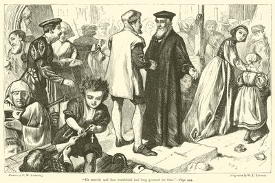 Han sa lystig at Smithfield lenge hadde stønnet for ham av Francis Wilfred Lawson