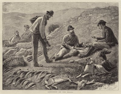 Lunsj på maurerne av Francis Wilfred Lawson