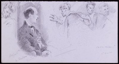 Portrett av Arthur Rackham av Francis Wilfred Lawson