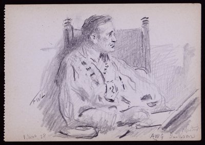 Portrett av Ernest Jackson av Francis Wilfred Lawson