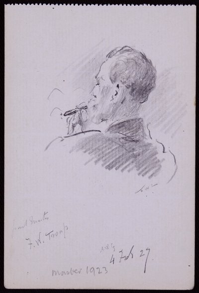 Portrett av Francis Troup av Francis Wilfred Lawson