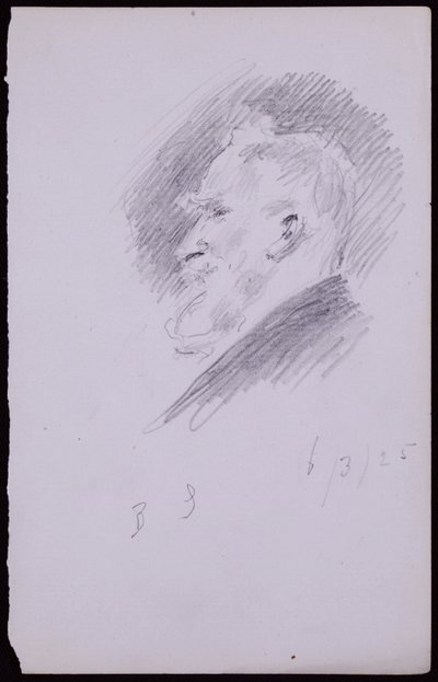 Portrett av George Bernard Shaw av Francis Wilfred Lawson