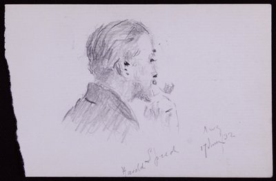 Portrett av Harold Speed av Francis Wilfred Lawson