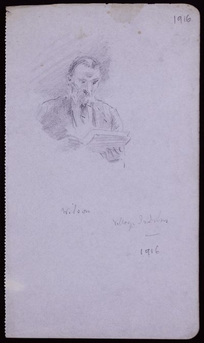 Portrett av Henry Wilson av Francis Wilfred Lawson