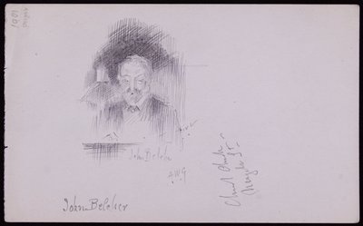 Portrett av John Belcher av Francis Wilfred Lawson
