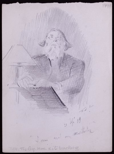 Portrett av nord? av Francis Wilfred Lawson