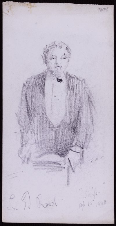 Portrett av Sir Edward Reid av Francis Wilfred Lawson