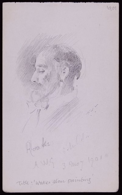Portrett av TM Rooke av Francis Wilfred Lawson