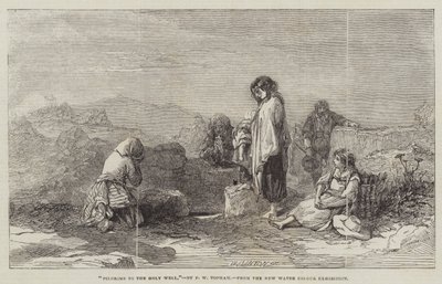 Pilegrimer til den hellige brønn av Francis William Topham