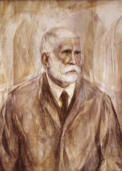 Antoni Gaudí i Kornett (maleri) av Francisco Domingo Marqués