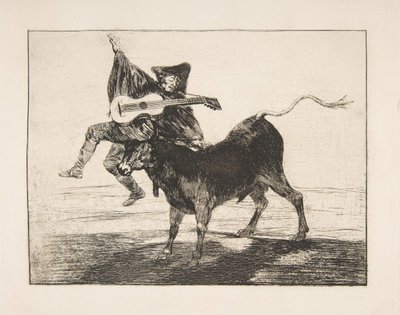 Barbarous Entertainment Barbara dibersion, 1800-1804. av Francisco de Goya