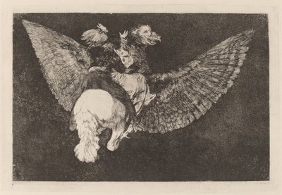 Disparate volante (Flying Folly) av Francisco de Goya