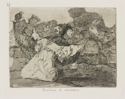 Charlatan show business. (Charlataner av Francisco de Goya