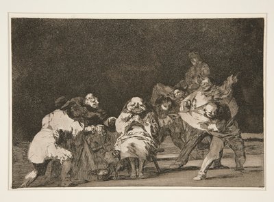 Lojalitet, pl. 17 fra serien Ordspråk av Francisco de Goya