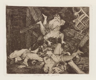 Krigens katastrofer av Francisco de Goya