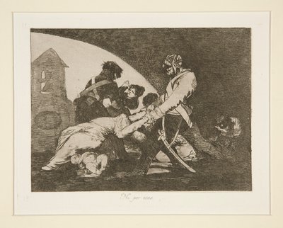 Heller Do These, pl. 11 fra The Disasters of War av Francisco de Goya