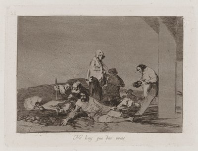 Det er ikke nødvendig å gi stemmer (It av Francisco de Goya