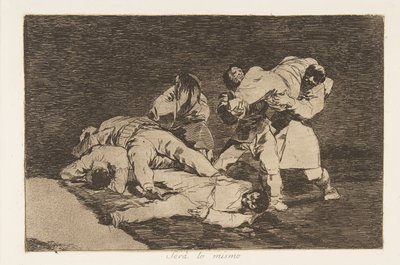 Plate 21 fra The Disasters of War Los Desastres de la Guerra: It w..., 1810 publisert 1863. av Francisco de Goya