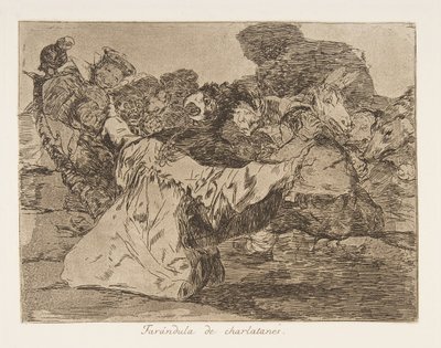 Plate 75 fra The Disasters of War Los Desastres de la Guerra..., etter 1814-15 publisert 1863. av Francisco de Goya