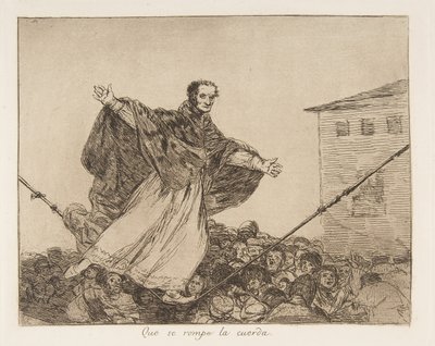 Plate 77 fra The Disasters of War Los Desastres de la Guerra..., etter 1814-15 publisert 1863. av Francisco de Goya