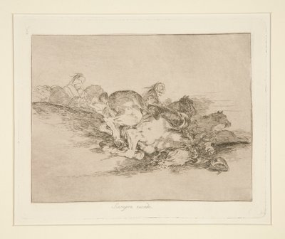 Det skjer alltid (It Always Happens), pl. 8 fra The Disasters of War av Francisco de Goya